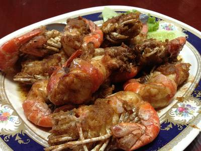 ร้านอาหาร ร้านกุ้งเป็น (เจ้เน้ยกุ้งเป็น)