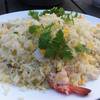 ข้าวผัดกุ้งปลาหมึก ที่ ร้านอาหาร แพอาหาร กู๊ดวิว