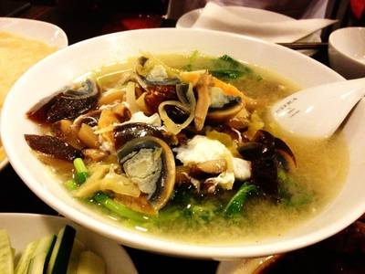 ผัดไข่ 3 อย่าง ที่ ร้านอาหาร Four Seasons Mega Bangna