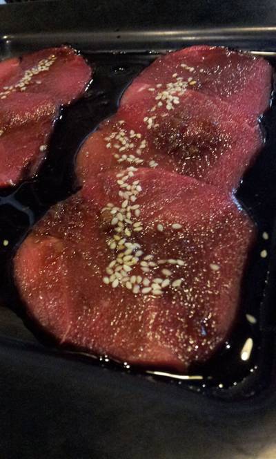 เนื้อสะโพก หนานุ่ม งาเยอะมว๊าก ที่ ร้านอาหาร Uchi Yakiniku Buffet