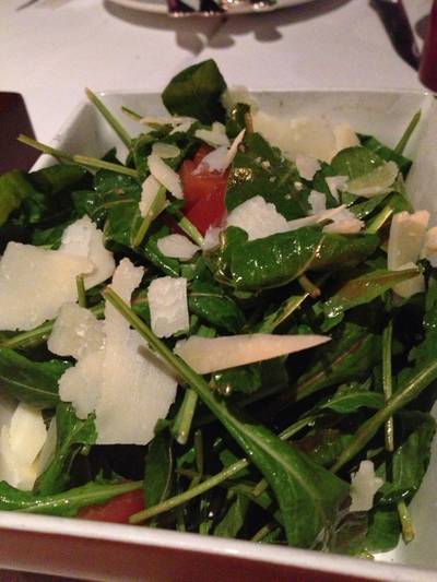 Rocket Salad - Side Dish For Wagyu ที่ ร้านอาหาร New York Steakhouse