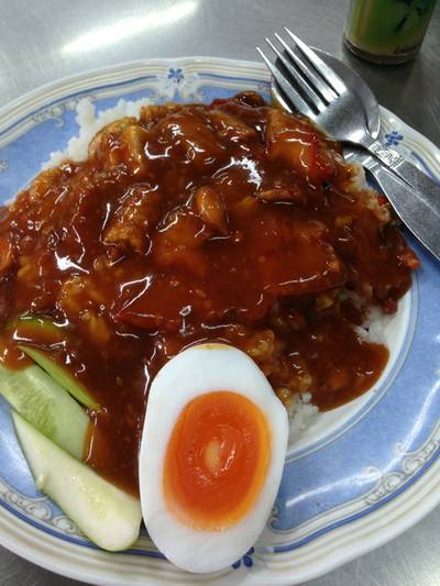 ร้านอาหาร ข้าวหมูแดง-หมูกรอบธานี
