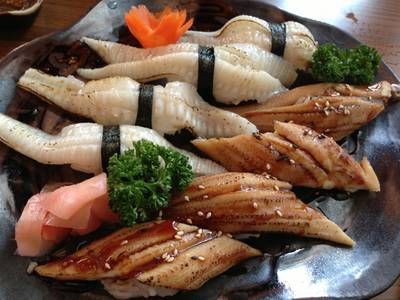 Engawa&Anago ที่ ร้านอาหาร Tororo Sushi