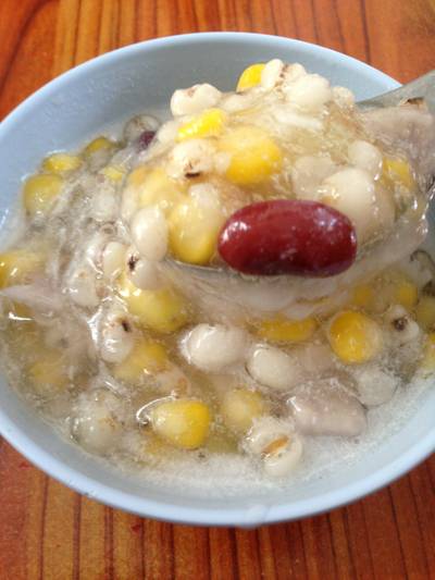 ต้มธัญพืช รสชาติดี Low Sugar ที่ ร้านอาหาร บ้านสวนไผ่สุขภาพ