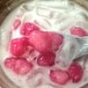 ทับทิมกรอบ ที่ ร้านอาหาร ก๋วยเตี๋ยวลูกชิ้นปลา สอาดเสวย