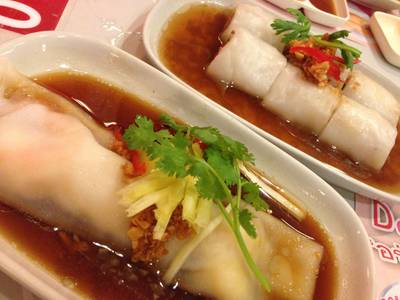 ฉ่องฝัน VS เตี๋ยวหลอด ที่ ร้านอาหาร โชคดีติ่มซำ จุฬา ซอย 12