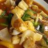 ปลาหมึกผัดไข่เค็ม  ที่ ร้านอาหาร ข้าวต้มอ้วนผอม