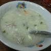 โจ๊กหมูใส่ไข่ ที่ ร้านอาหาร คั่วชามเปล