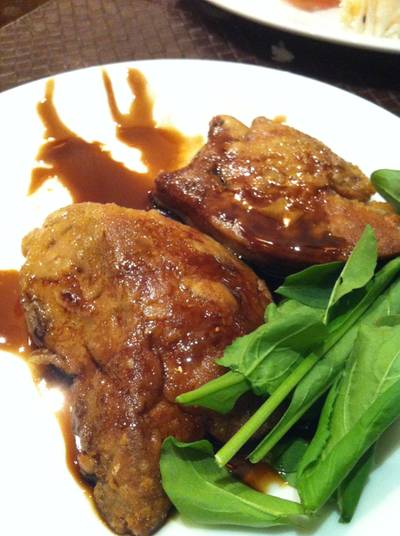 Foie Gras ร้อนๆ ที่ ร้านอาหาร Flavors @ Renaissance Ploenchit Hotel