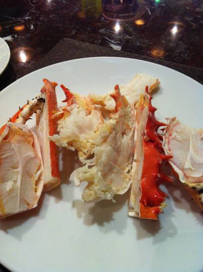 ขาปูอาลัสก้า ที่ ร้านอาหาร Flavors @ Renaissance Ploenchit Hotel