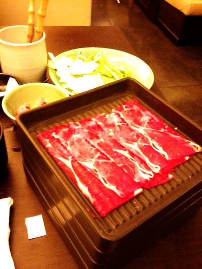 เนื้อวัว ที่ ร้านอาหาร Mo Mo Paradise Central World