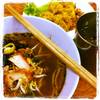 เกาเหลาต้มยำสุโขทัย ที่ ร้านอาหาร บะหมี่เกี๊ยว แมน