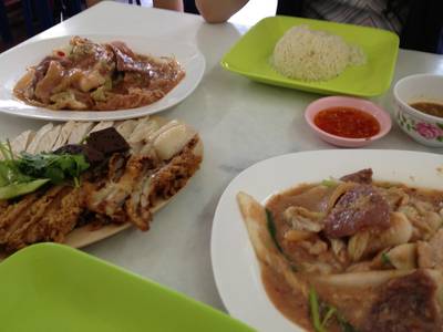 สั่งไปกินร้าน ส สุกี้ ข้างๆ ที่ ร้านอาหาร ข้าวมันไก่ เจ้จู