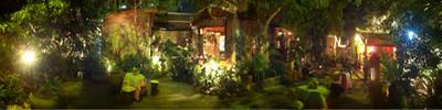 สวนด้านนอก ที่ ร้านอาหาร Le Dalat