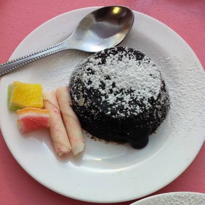 ช็อคลาวา ที่ ร้านอาหาร ตำยิ้ม ถนนบางขุนเทียน-ชายทะเล