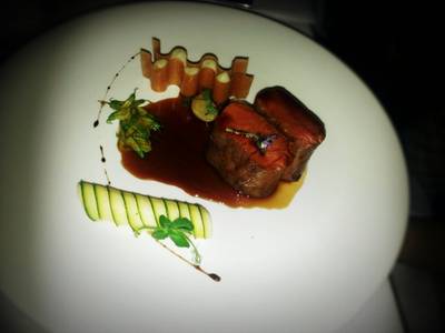 Canon Of Australian Lamb ที่ ร้านอาหาร Sirocco