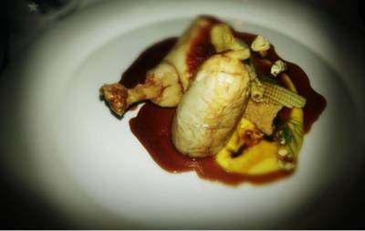 Bresse Chicken ที่ ร้านอาหาร Sirocco