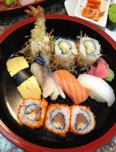 ชุดซูชิ. ที่ ร้านอาหาร Daisho Sushi HomePro พระราม 3 ชุดซูชิ. ที่ ร้านอาหาร Daisho Sushi HomePro พระราม 3