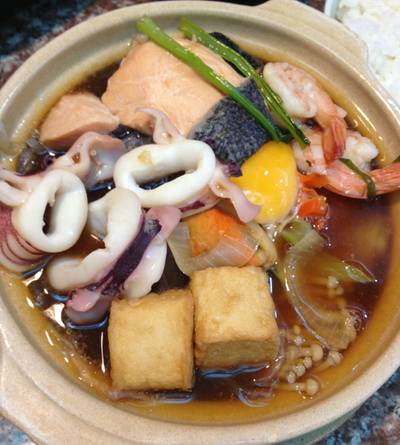 สุกี้รวมมิตรทะเล ที่ ร้านอาหาร Daisho Sushi HomePro พระราม 3 สุกี้รวมมิตรทะเล ที่ ร้านอาหาร Daisho Sushi HomePro พระราม 3