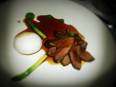 French Moulard Duck ที่ ร้านอาหาร Sirocco