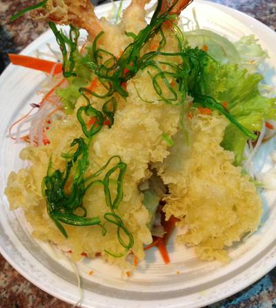 ชุดสลัดเทมปุระ ที่ ร้านอาหาร Daisho Sushi HomePro พระราม 3 ชุดสลัดเทมปุระ ที่ ร้านอาหาร Daisho Sushi HomePro พระราม 3
