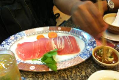 ชุดหมูสไลด์ ที่ ร้านอาหาร MK Restaurants Fortune Town