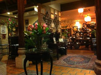 ด้านในร้าน ที่ ร้านอาหาร Le Dalat