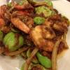 สะตอกุ้งผัดกะปิ ที่ ร้านอาหาร เรือนแม่หลุย อาหารใต้ Promenade