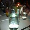 น้ำแร่ที่ร้านเสริฟ ที่ ร้านอาหาร Sirocco