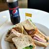 Smoked Ham Club Sandwich 160 บาท ที่ ร้านอาหาร Au Bon Pain โรงพยาบาลกรุงเทพ