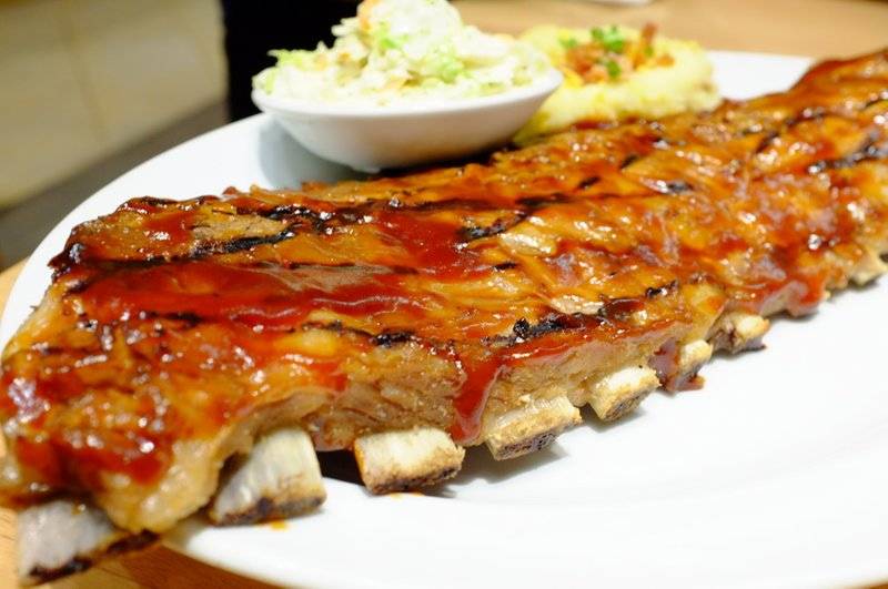  The original baby back ribs ที่ ร้านอาหาร Tony Roma's Siam Paragon