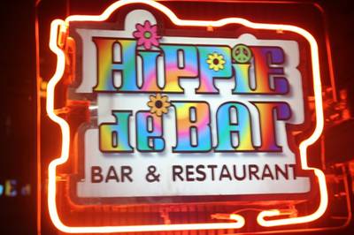 โลโก้ร้าน ที่ ร้านอาหาร HIPPIE de BAR
