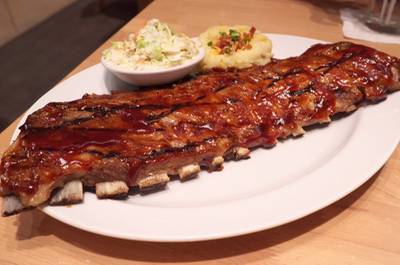  The original baby back ribs ที่ ร้านอาหาร Tony Roma's Siam Paragon