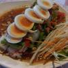 ส้มตำหลอด ที่ ร้านอาหาร สวนสี่กรุง