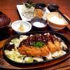 หมูทอดราดซอสมิโซะคับ เค็มๆหวานๆ ผักกรอบมากคับ ที่ ร้านอาหาร Ootoya เซ็นทรัลพระราม 3
