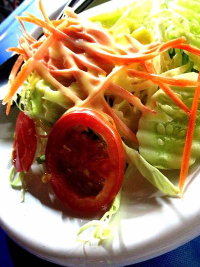 สลัดผัก เพื่อสุขภาพ 30 บาท ที่ ร้านอาหาร สเต็คคอนแวนต์