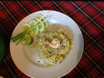 ข้าวผัดทะเล ที่ ร้านอาหาร ชาวเล ซีฟู๊ด ข้าวผัดทะเล ที่ ร้านอาหาร ชาวเล ซีฟู๊ด
