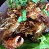 ปูนิ่มทอดกระเทียม ที่ ร้านอาหาร ฟาร์มปูนิ่ม