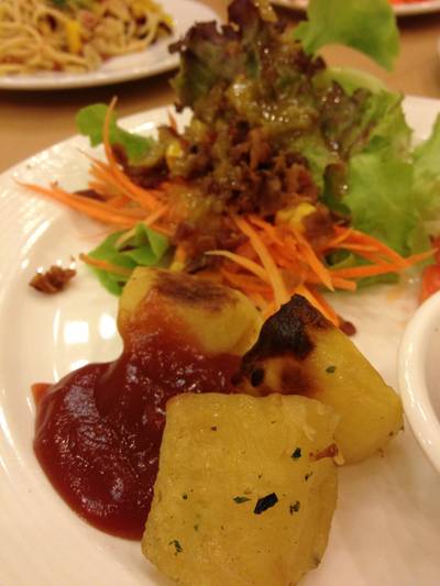 Fried Potato ที่ ร้านอาหาร Bon Vivant (บอง วีวอง)
