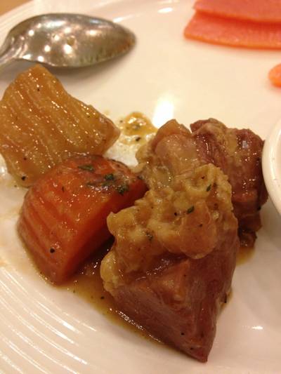 Pork Stew ที่ ร้านอาหาร Bon Vivant (บอง วีวอง)
