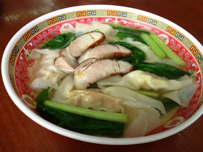 เกี๊ยวน้ำ ที่ ร้านอาหาร ตี่โภชนา