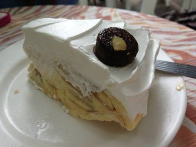 banana creme pie ที่ ร้านอาหาร Love at first bite