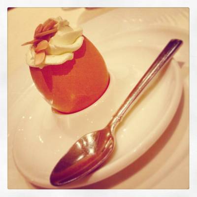 Artur - Secret Mousse in Egg Shell ที่ ร้านอาหาร Artur Restaurant