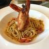 Spagetthi Tiger Prawn Lobster Sauce ที่ ร้านอาหาร Kumo Fuze