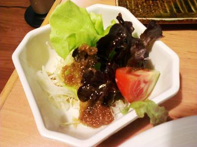 salad ที่ ร้านอาหาร Fumi Japanese Cuisine สยามพารากอน