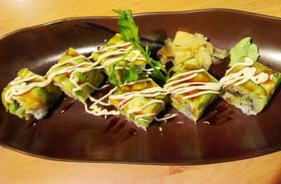 Dragon Roll ที่ ร้านอาหาร Fumi Japanese Cuisine สยามพารากอน