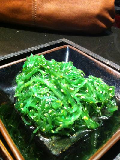 ยำสาหร่าย ที่ ร้านอาหาร Oishi (โออิชิ) Siam Discovery