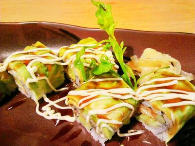 Dragon Roll ที่ ร้านอาหาร Fumi Japanese Cuisine สยามพารากอน