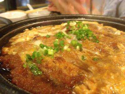 คัสซึดง (ชื่อของที่ร้านจำไม่ได้) ที่ ร้านอาหาร Kagonoya Mega Bangna