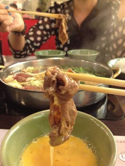 Sukiyaki With Raw Egg! ที่ ร้านอาหาร Mo Mo Paradise Central World Sukiyaki With Raw Egg! ที่ ร้านอาหาร Mo Mo Paradise Central World